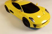 Scalextric New Jaguar C-X75 (Lights) Slot Car - street supercar