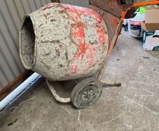 belle / honda petrol cement mixer