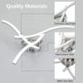 Aluminum LED Ceiling Lamp Ring Light Chandelier Lights Fixture Living Bedroom Image 5