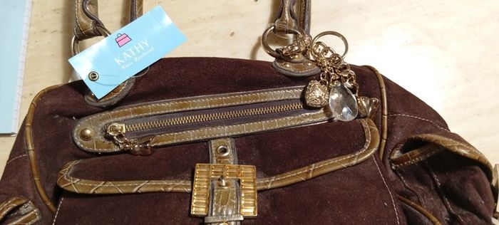 Kathy van Zeeland vintage bag with tags