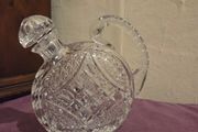 Edwardian Hand-Cut Crystal Whiskey Decanter