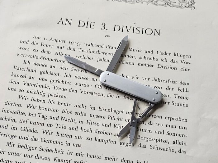 Vintage Victorinox Alox Companion Discontinued 1980s Collectable Swiss Army Knife 58mm model