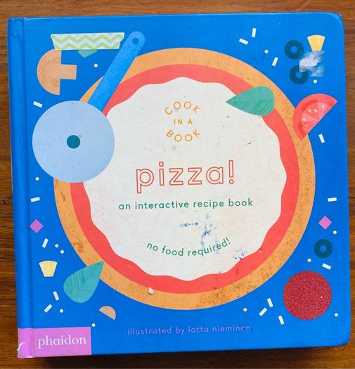 children Book: Pizza! Cook in a book