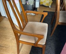 4 Teak Nathan Dining Chairs