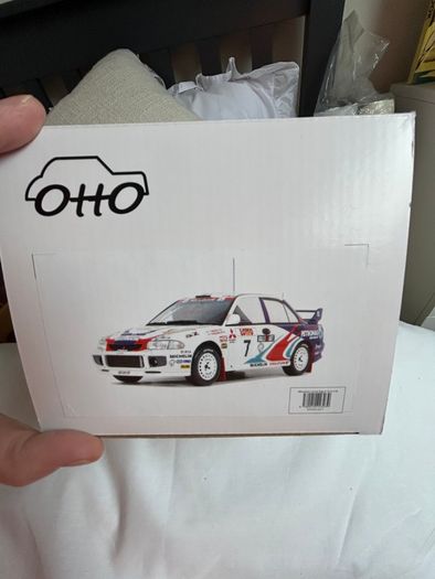 Mitsubishi Lancer Evolution IV Rally Car Model - 1:18 Scale