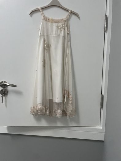 Monsoon Butterly Flower Girl Dress and Cape 3-4yrs