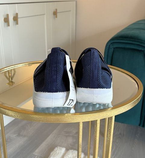 Brand-new Ladies Navy Memory Foam Casual Sneakers from Tex
