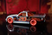 Circle Trucker ! TREASURE HUNT ! from Track Stars Series ! 2010 ! Hot Wheels ! Mattel !