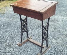 School Desk Cast Iron Legs KAS1305