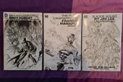 DC Unwrapped 3xHC Batman, Flash and Suicide Squad