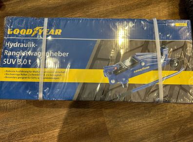 Goodyear 10640 Trolley Jack (3 Tons) for SUVs and Off-Road Vehicles