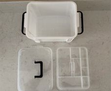 Plastic storage box