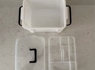 Plastic storage box