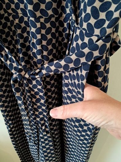 BNWT Apricot Egg Print Utility Culotte Jumpsuit