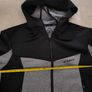 hoodie men 9 Peak Black Grey Full Zip Hooded Sports Jacket Outdoor Hoodie Size Medium Image 5