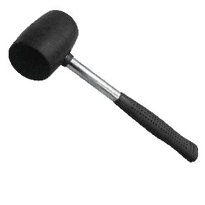 Via Mondo Steel Handle Rubber Mallet for camping