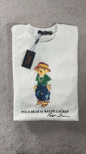 Polo Ralph Lauren White Bear Crewneck