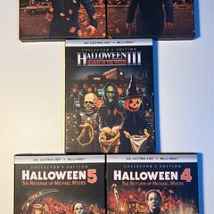 Halloween Scream Factory 4k Collection 1-5