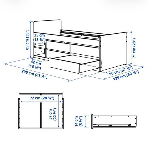 ILEA Slakt Bed
