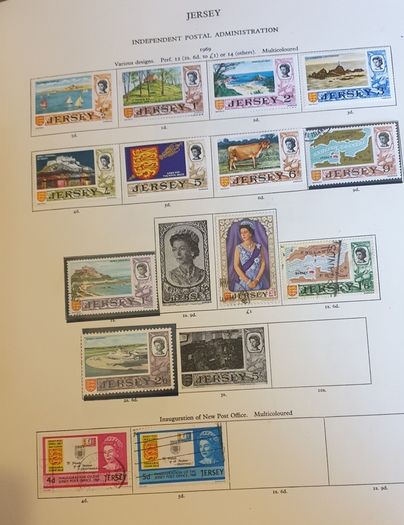 Stamps of Jersey 1958-1992