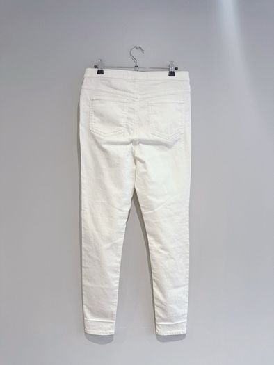 New Dunnes Stores High-Waisted White Jeggings