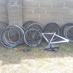 Bicycle wheels and parts
