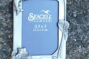 Vintage Seagull Pewter picture frame, Fishing themed frame, Picture frame, Home decor
