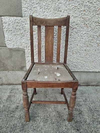 Antique Chair From The 1900's - Vintage Furniture Collectors Restoration Project - Retro Collectable