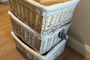 3 storage baskets