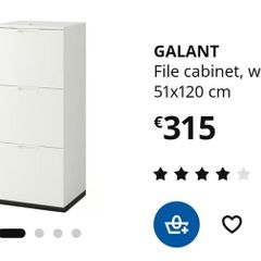 Ikea Galant Filing Cabinet