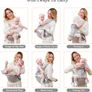 Baby Carrier, Baby Sling from newborn to infants Image 4