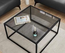 New Unopened Glass Coffee Table