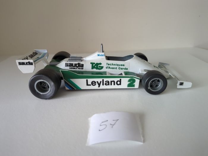 : Vintage Hot Wheels 1:25 Williams FW07B F1 - Alan Jones #2 - Made in Italy - Rare