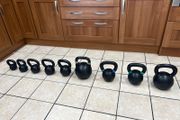 Large 118kg Metal Kettlebell Collection, Cheap!!