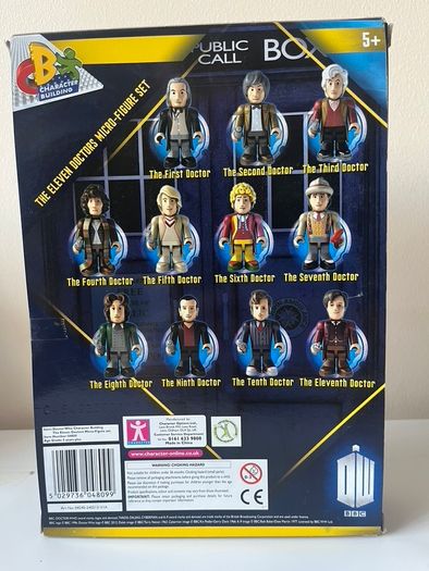 Doctor Who The Eleven Doctors Micro-Figure Set
