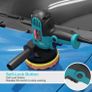 5inch Electric Car Polisher 800W Buffer Polishing Machine Sander Pads Kit, 6 Variable Speed, 12Pcs Accessories Image 3