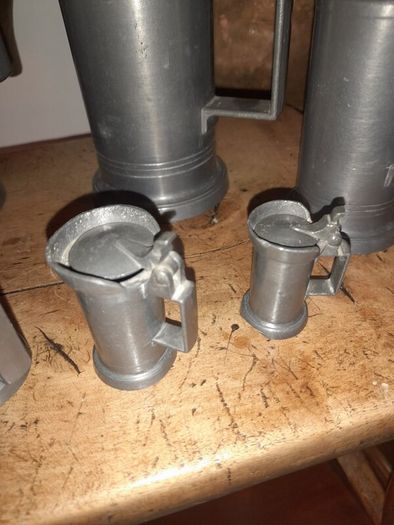Graduated Pewter Measures 7