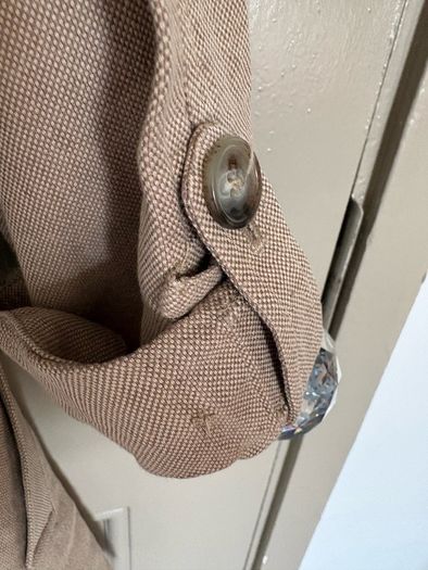Massimo Dutti linen and cotton mix trench size XS