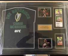 Conor Mcgregor Worn Autographed Shirt