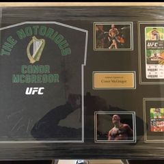 Conor Mcgregor Worn Autographed Shirt