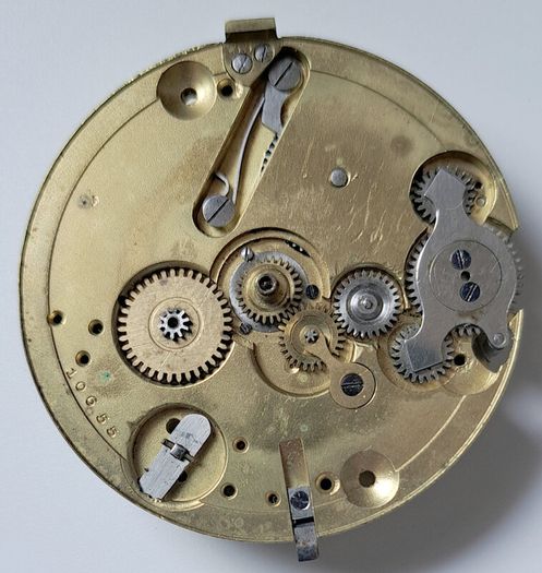 English Chronograph Movement - Stewart, Southport