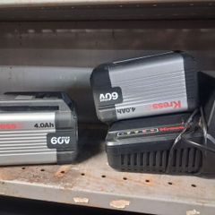 kress lawnmower batteries and charger