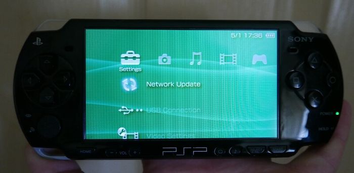 Sony PSP-3000 Black Console Tested Working