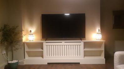 radiator cover & entertainment unit