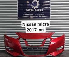 Nissan micra 2017-on front bumper