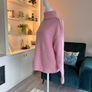 Girls Pink Knitted Roll Neck Jumper from Destination Image 9