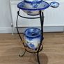 antique style wash stand with accessories Image 3