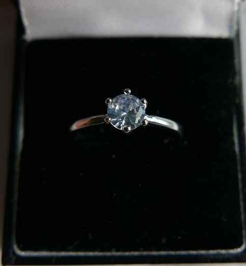 Vintage Sterling Silver 925  Ring size P - 2,16g