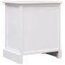 Nightstands 2 pcs Grey 38x28x45 cm Paulownia Wood Image 5