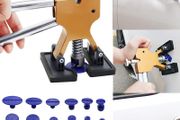 Car Dent Puller Kit, Paintless Dent Removal Kit, Car Dent Repair Kit, Car Dent Remover Lifter with 18 PCS Dent Puller Tabs, Auto Body Dent Remover Tool for Car Motorcycle Refrigerator
